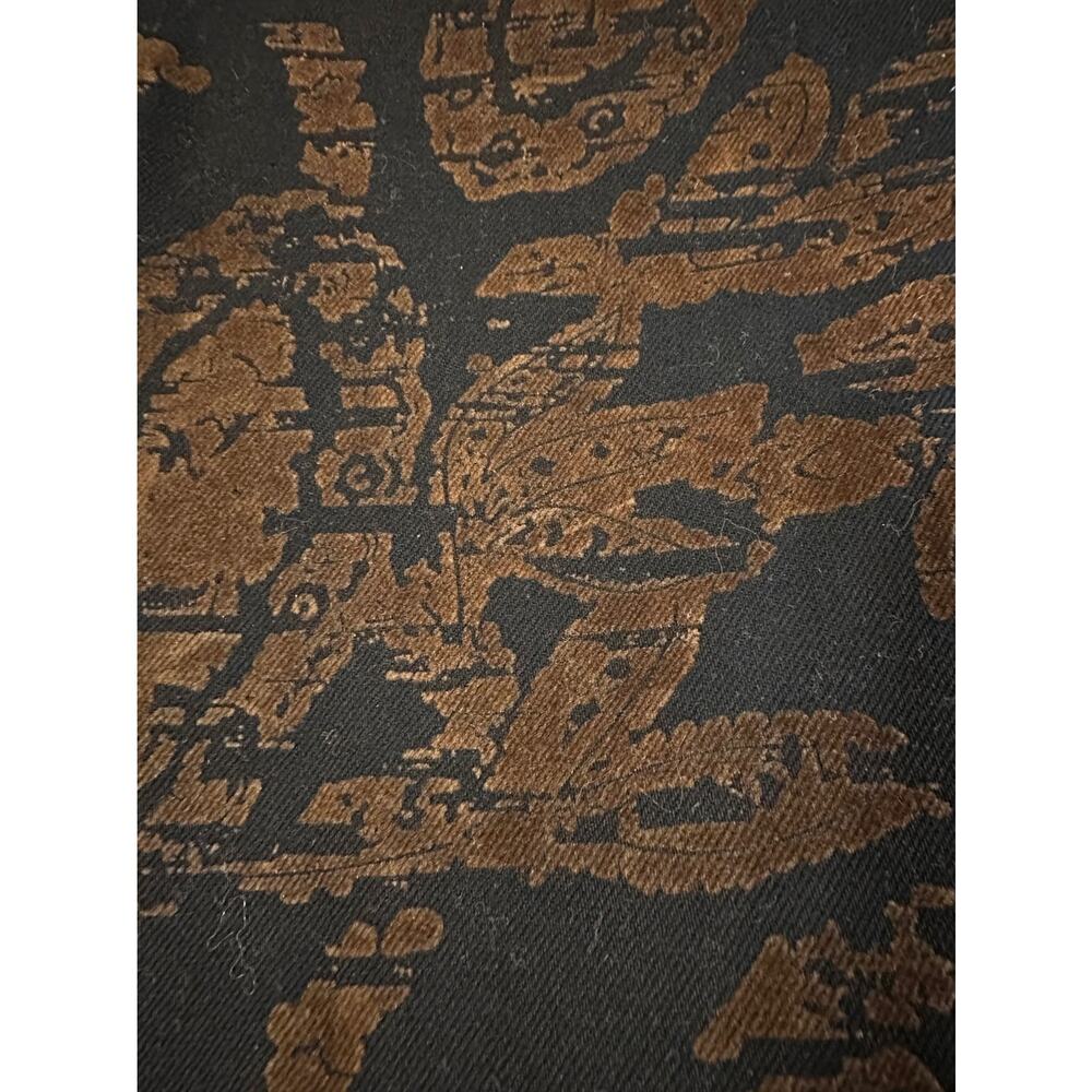 NEW Free People Annabelle Flocked Velvet  Burnout Detail Jeans Size 28 - Picture 4 of 7